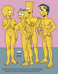Bart Simpson and Milhouse Van Houten Pussy Penis Nude Tits < Your Cartoon  Porn