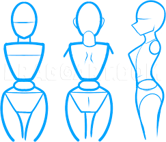 How you use basic shapes to form the body and how the body. How To Draw Anime Bodies Draw Anime Body Figures Step By Step Drawing Guide By Dawn Dragoart Com