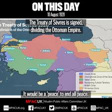 The treaty officially settled the conflict that had originally existed between the ottoman empire and the allied french republic, british empire, kingdom of italy, empire of japan, kingdom of greece, and the kingdom of romania si. Mpacuk On Twitter On This Day 10 August 1920 Treaty Of Sevres Is Signed Finalising The Treaty Of Lausanne And Splitting Up The Ottoman Empire Https T Co C6jdup3t5b