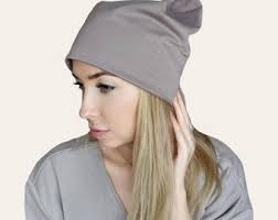 Berretto in cotone FOX, elegante berretto largo con orecchie, berretto in  jersey autunno primavera per donna