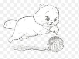 Illustrate a ball figure comprising of the strands of yarn elaborating the fibe. White Kitten And Yarn Illustration Kitten Cat Puppy Drawing Cartoon Kitten And Ball Of Yarn White Mammal Png Pngegg