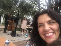 Me and the top of my little one's head with our Em.