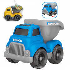 工程玩具车 厂家直销 卡通滑行赠品礼品工程玩具车 救护车工程车玩具 阿里巴巴 đồ chơi