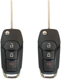 Need further assistance programming your ford key fob? Replacement For 2015 2019 Ford F 150 F 250 350 Keyless Remote Flip Key Fob 164 R8130 N5f A08taa By Auto Key Max Single Keyless Entry Systems Amazon Canada