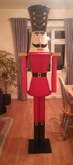 Diy Christmas Nutcracker Made Out Of Flower Pots Nutcracker Christmas Decorations Nutcracker Christmas Christmas Themes Decorations