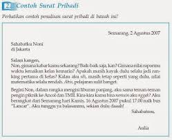 Surat pribadi kekeluargaan biasanya memakai bahasa tidak baku. Download Sekilas Info Contoh Surat Pribadi