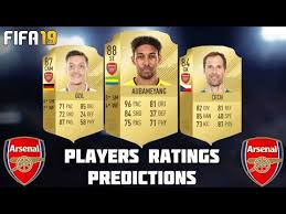 Maybe you would like to learn more about one of these? Fifa 19 Arsenal F C Players Ratings Predictions Ft Aubameyang Ozil Cech Lacazette Youtube