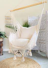 Hammock Chair Hanging Chair Swing Chair Indoor Swing Etsy Macrame Hammock Chair Hammock In Bedroom Hammock Swing Chair
