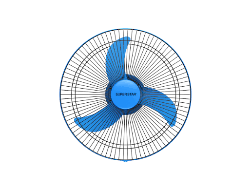 Super Star Fan Net Fan-L 16" MS