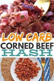 How To Make Keto Corned Beef Hash For Breakfast Recipe Corned Beef Corned Beef Hash Beef Hash