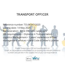 Search and apply for the latest offshore jobs today. Johannesburg Water Vacancies 2020