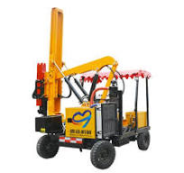 Guardrail Installation Machine Ramming Machine Highway Pile Driver