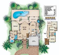 Ft., 5 bedrooms and 6.5 bathrooms. Mediterranean House Plan 2 Story Coastal California Style Floor Plan