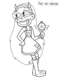Episode 8 of our star vs the forces of evil coloring book series. Star Butterfly Star Butterfly Force Of Evil Coloring Pages