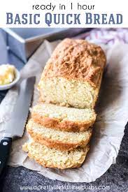 This Basic Quick Bread Recipe Is Ready In 1 Hour No Yeast No Kneading No Rising Requir Basic Quick Bread Recipe Quick Bread Recipes Quick Bread Recipes Easy