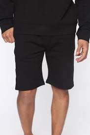 Miguel Active Short Black Mens Activewear Fashion Active Shorts Mens Activewear
