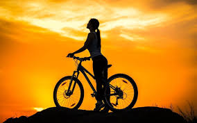Cycling Desktop Wallpaper Cycling Images Cool Wallpapers Bike Silhouette Bike Ride Silhouette Photography