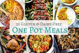 Browse 25 gluten free and dairy free lunch recipes that are perfect for school, work, or picnics! 25 Healthy One Pot Meals All Gluten And Dairy Free Healthy Life Redesign