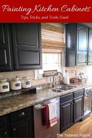 Ten Outrageous Ideas For Your Painting Kitchen Cupboards Black Painting Kitchen Cupboards Black Primitive Kitchen Cabinets Kitchen Remodel Kitchen Renovation