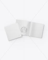 So hit the subscribe button dive in to our mockup tutorial. Two Square Brochures Mockup In Stationery Mockups On Yellow Images Object Mockups