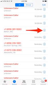 Find the phone number or contact you want to block in the recents tab, then tap on the i after ridding yourself of annoying messages and callers, learn how to stop most robocalls from. How To Unblock A Blocked Number Or Contact On Your Iphone