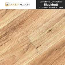 12mm Blackbutt Laminate Flooring Floating Timber Floor Boards Floors Click Diy Ebay