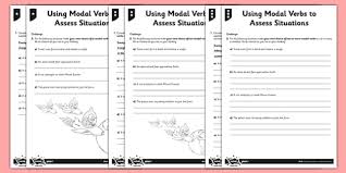 Modal verbs juego de concurso. Ks2 Modal Verbs Worksheets And Activities