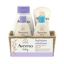 Introducing awesome baby bath tubs that make a real splash. Aveeno Baby Daily Bathtime Solutions Gift Set To Nourish Skin For Baby And Mom 4 Items Reusable World