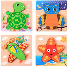 Find hundreds of free jigsaw puzzles to piece together on your computer or to share with friends. Yonala Wooden Jigsaw Puzzles For Toddlerwooden Chunky Shape Puzzles 1 2 3 Years Old Kids Boys Gir Shape Puzzles Wooden Jigsaw Puzzles For Kids