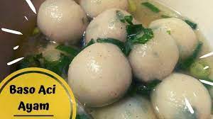 Resep Baso Aci Isi Ayam Rumahan Resep Ayam Resep Masakan