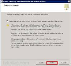 Decommission Uninstall A Windows 2008 R2 Domain Controller Tekbloq