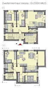 Grundriss Zweifamilienhaus Ubereinander Mit Einliegerwohnung Insgesamt 6 Zimmer 186 Qm Satteldac Grundriss Mehrfamilienhaus Zweifamilienhaus Haus Grundriss