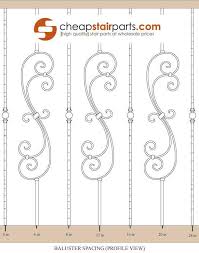 Facilitated by things like horizontal spindles or other horizontal components to. Baluster Measuring And Spacing Diagram Cheap Stair Parts
