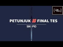 Konsultansi pengawasan gedung ifk kab mamuju, puskesmas binanga, puskesmas rangas spse 4.4 pengadaan langsung. Petunjuk Penggunaan Module Fiture Final Tes Sikopid Stie Muhammadiyah Mamuju Simak Youtube