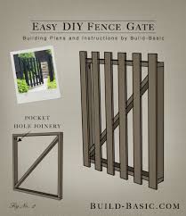 It's a very easy and cheap way to decorate a steel wire fence. Build An Easy Diy Fence Gate Build Basic