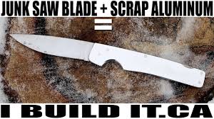 The slider might be a little difficult to move. How To Make A Folding Knife With Basic Tools Youtube