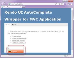 Kendo Autocomplete Wrapper For Asp Net Mvc Telerik Helper