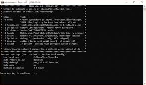 Tron Script Scan Clean And Disinfect Your Computer With One Tool