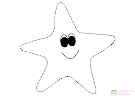 Estrella De Mar Colorear