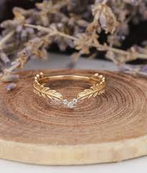 Diamond Wedding Band Vintage Women Yellow Gold Unique Dainty Etsy Diamond Wedding Rings Vintage Antique Wedding Rings Vintage Diamond Wedding Bands