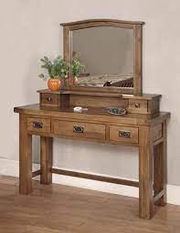 Brooklyn Reclaimed Oak Dressing Table Mirror Oakfurniture Mebel Stol