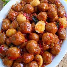 Bakso Pedas Gurih Resep Masakan Ide Makanan Masakan