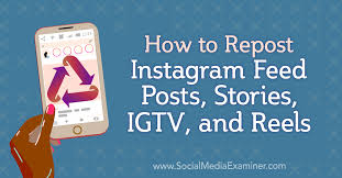We did not find results for: How To Repost Instagram Feed Posts Stories Igtv And Reels Social Media Examiner