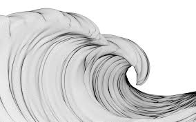 This is a kinetic wave sculpture made from mostly all wood. Big Wave 3d On Behance