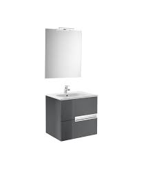 So for the 4 bulb vanity's i measure to make them even mount apart. Roca Victoria N 600 X 460 X 565mm Vanity Unit Pack With Mirror And Light