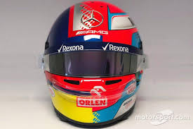Pre order george russell 2021 williams bell 1. Russell Reveals Half Half Montoya Inspired Helmet For China