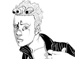 Don't kick with your bad leg you idiot. Hirohiko Araki Projects Photos Videos Logos Illustrations And Branding On Behance