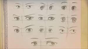 How To Draw Anime Boy Eyes [10 Ways] [No Timelapse] - Youtube