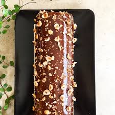 Buche De Noel Au Chocolat Noisette Et Meringue Buche De Noel Chocolat Buche De Noel Recette Dessert Noel