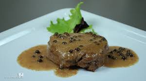 The only challenge with beef tenderloin is that finally, to make it festive, i decided to add a rich green peppercorn sauce scented with fresh thyme and a splash of cognac. Green Pepper Beef Fillet Youtube